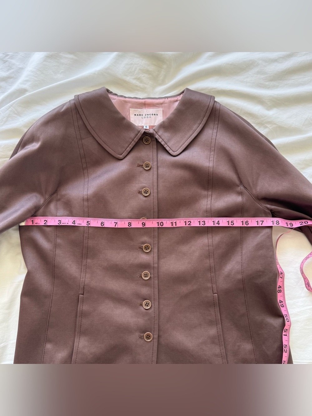Marc Jacob’s “Look” Collared Jacket - Picture 5 of 9